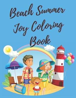 Beach Summer Joy Coloring Book