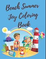 Beach Summer Joy Coloring Book