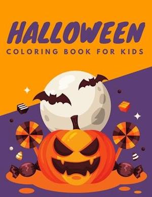 Halloween Coloring Book For Kids