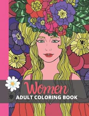 Women Adult Coloring Book