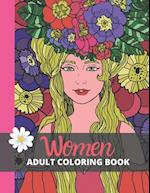 Women Adult Coloring Book