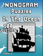 Nonogram Puzzles | In The Ocean: Challenging XXL Hanjie puzzle collection with medium to hard japanese picture riddles | Fun brain tease for everyone 