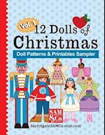 12 Dolls of Christmas Patterns & Printables