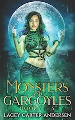 Monsters and Gargoyles: (Books 1-3): A Paranormal Reverse Harem Romance 