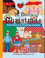 12 Dolls of Christmas Patterns & Printables