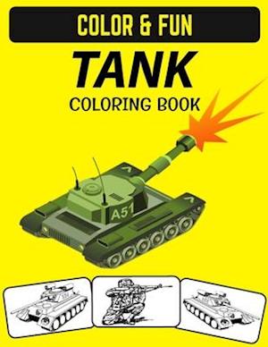 Tank Coloring Book