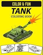 Tank Coloring Book