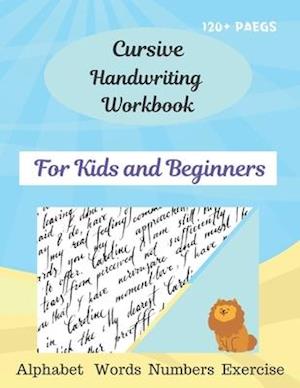 Cursive Handwriting Workbook For Kids and Beginners