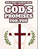 Bible Verse Coloring Book For Adults God's Promises For You