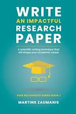 Write an impactful research paper