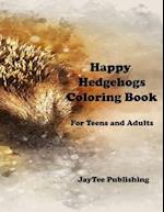 Happy Hedgehog Coloring Book