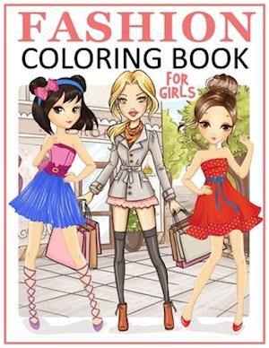 Fashion Coloring Book for Girls