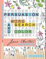 Persuasion Word Search and Color