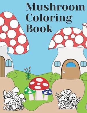 Mushroom Coloring Book