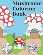 Mushroom Coloring Book