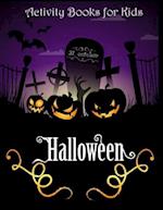 Halloween Activity Books for Kids: Coloring, Sudoku, Mazes, Puzzles and More, Halloween Activity Books 