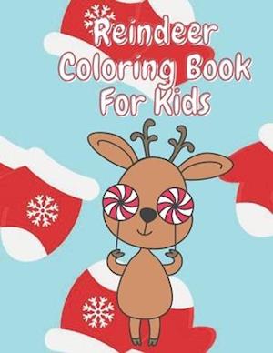 Reindeer Coloring Book for Kids