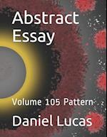 Abstract Essay