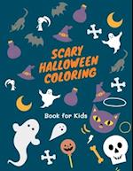 Scary Halloween Coloring Book for Kids