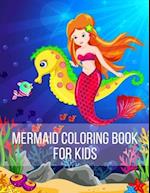 Mermaid Coloring Book for Kids