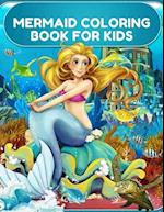 Mermaid Coloring Book for Kids