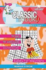 Classic Sudoku - very easy, vol. 3