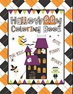 Halloween Coloring Book for Kids