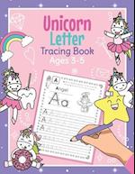 Unicorn Letter Tracing Book Ages 3 - 5