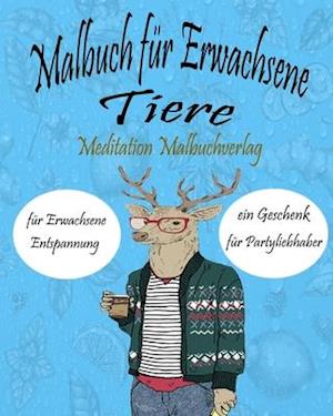 Malbuch für Erwachsene Tiere