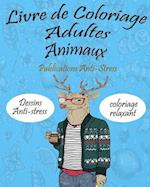 Livre de Coloriage Adultes Animaux