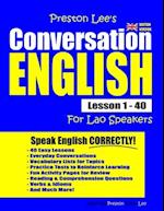 Preston Lee's Conversation English For Lao Speakers Lesson 1 - 40 (British Version)