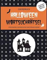 Halloween Wortsuchrätsel für Kinder, Jugendliche und Erwachsene