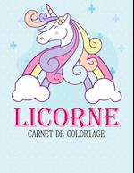 Licorne, Carnet De Coloriage