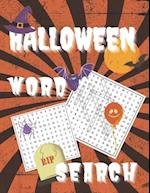 Halloween Word Search