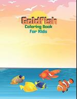 Goldfish Coloring Book For Kids