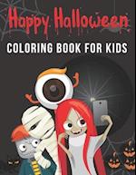 Happy Halloween - Coloring Book for Kids