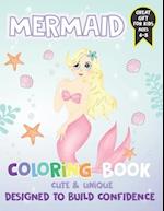 Mermaid coloring book