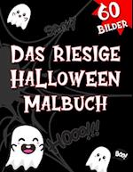 Das riesige Halloween Malbuch