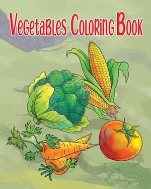 Vegetables Coloring Book