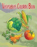 Vegetables Coloring Book