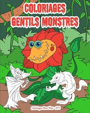 Coloriages Gentils Monstres - Coloriages pour tous N°1