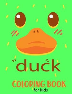 Duck Coloring Book For kids