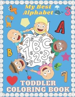 My Best Alphabet Toddler Coloring Book