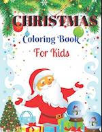 Christmas Coloring Book For Kids : 50 Christmas Coloring Pages Christmas Gift For Kids Toddlers And Children Ages 8-12 