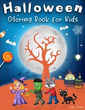 Halloween Coloring Book for Kids