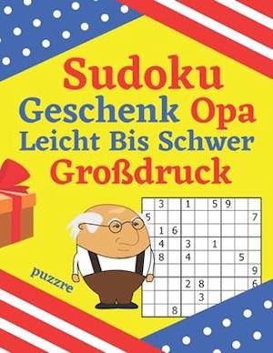 Sudoku Geschenk Opa Leicht Bis Schwer Großdruck