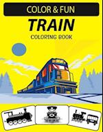 Train Coloring Book