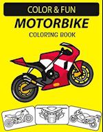 Motorbike Coloring Book