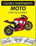 Moto Libro da colorare