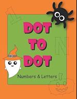 Dot to Dot Numbers and Letters